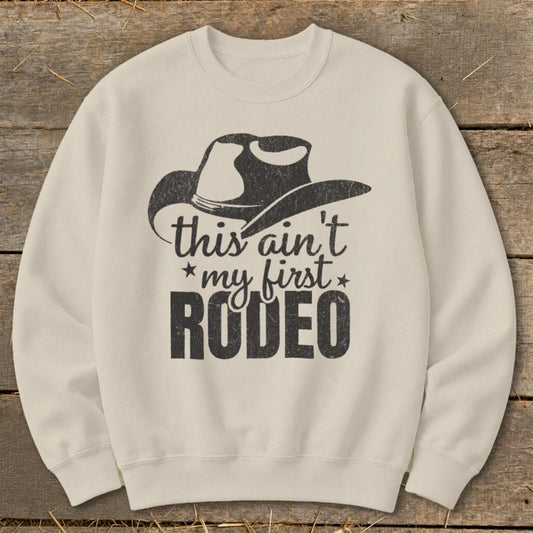 My First Rodeo Sweatshirt - Sand