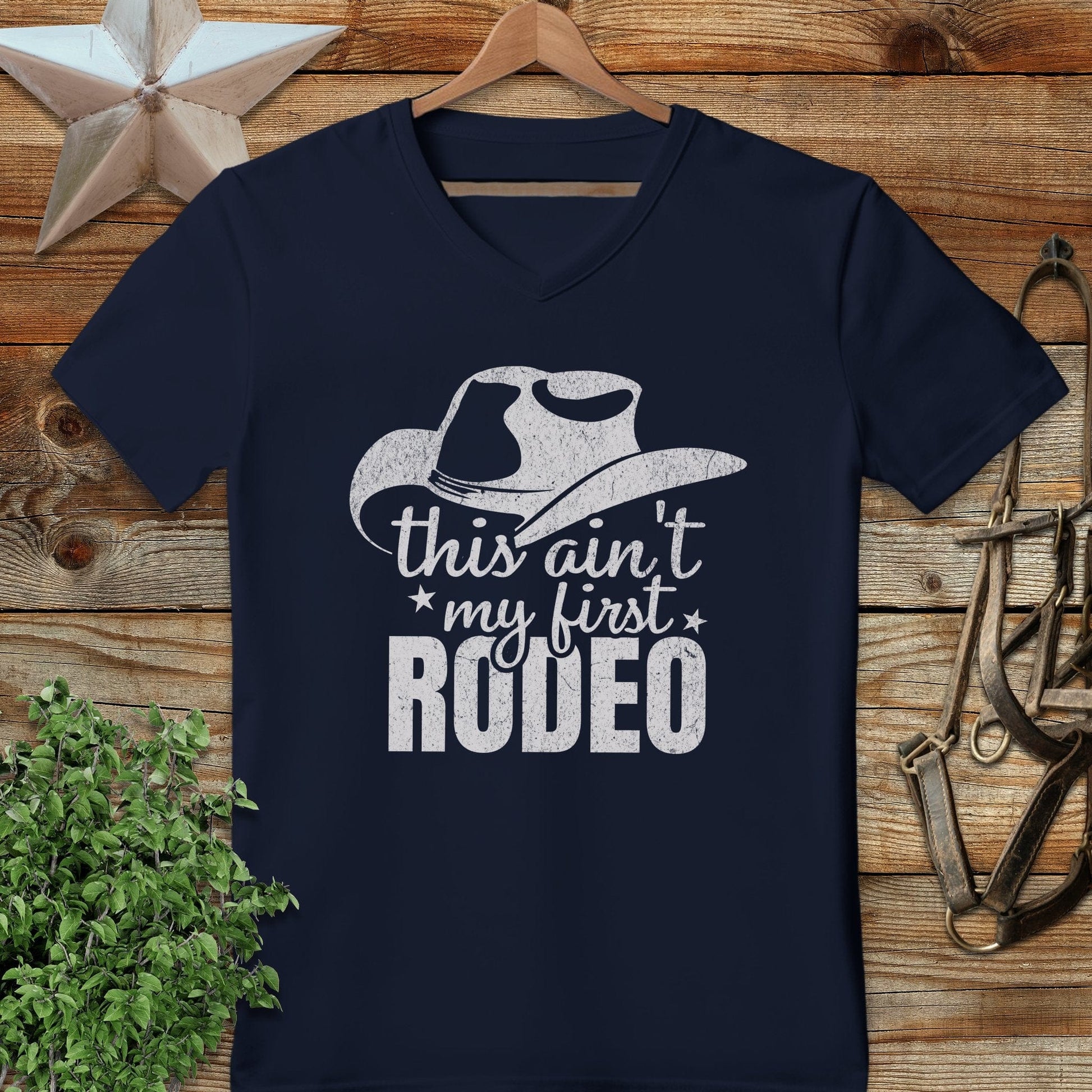 My First Rodeo V-neck