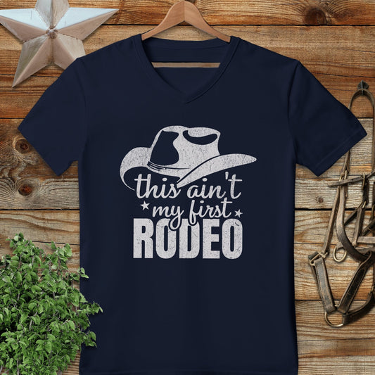 My First Rodeo V-neck