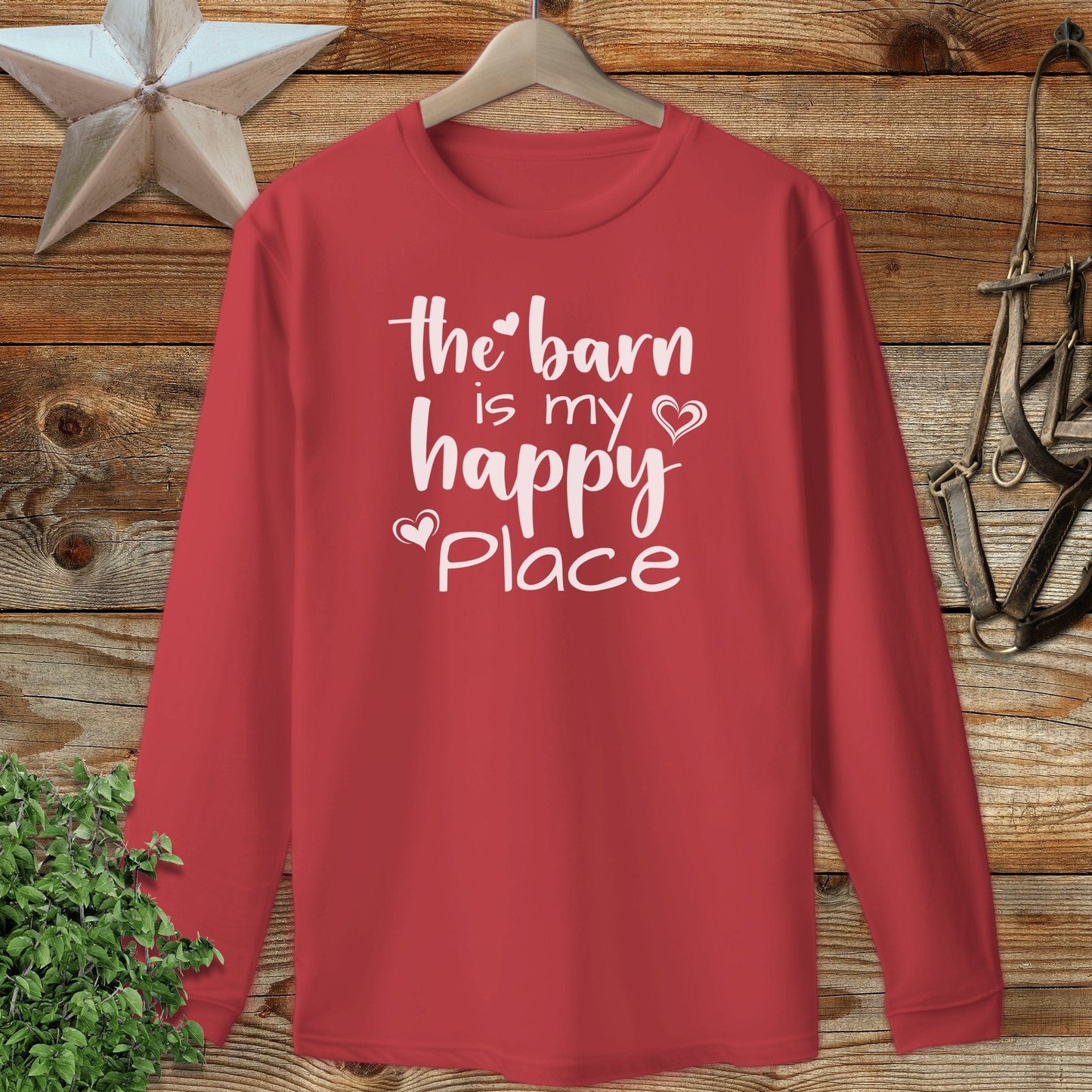 My Happy Place Long Sleeve Tee