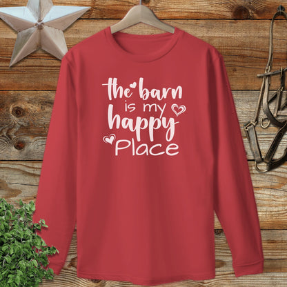 My Happy Place Long Sleeve Tee