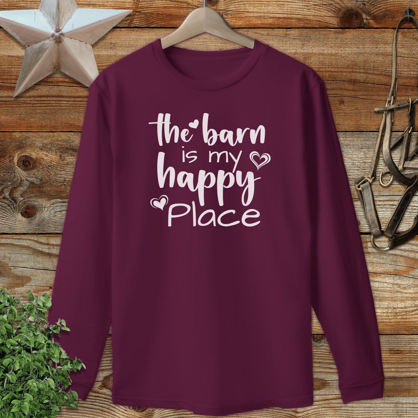 My Happy Place Long Sleeve Tee