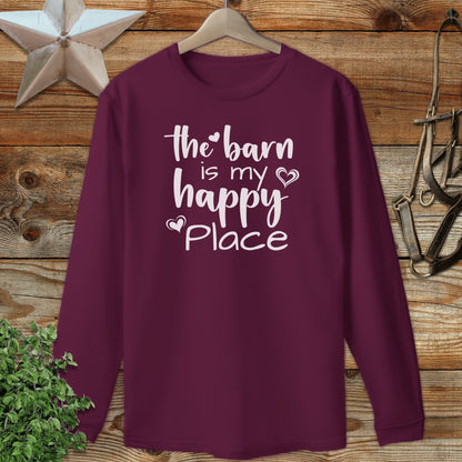 My Happy Place Long Sleeve Tee