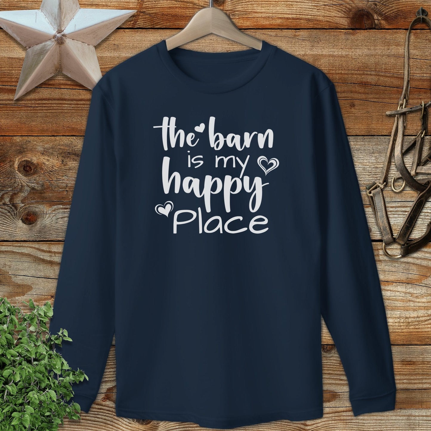 My Happy Place Long Sleeve Tee