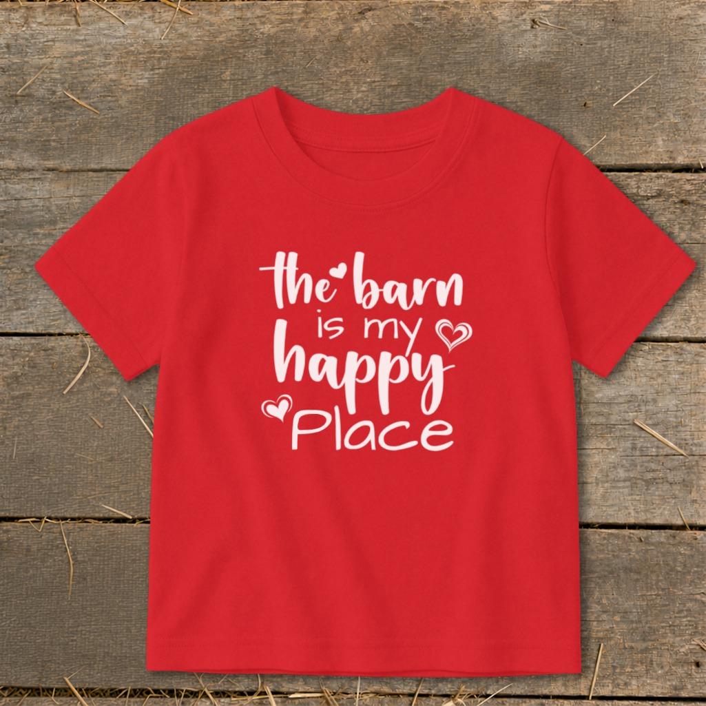 My Happy Place Toddler Tee