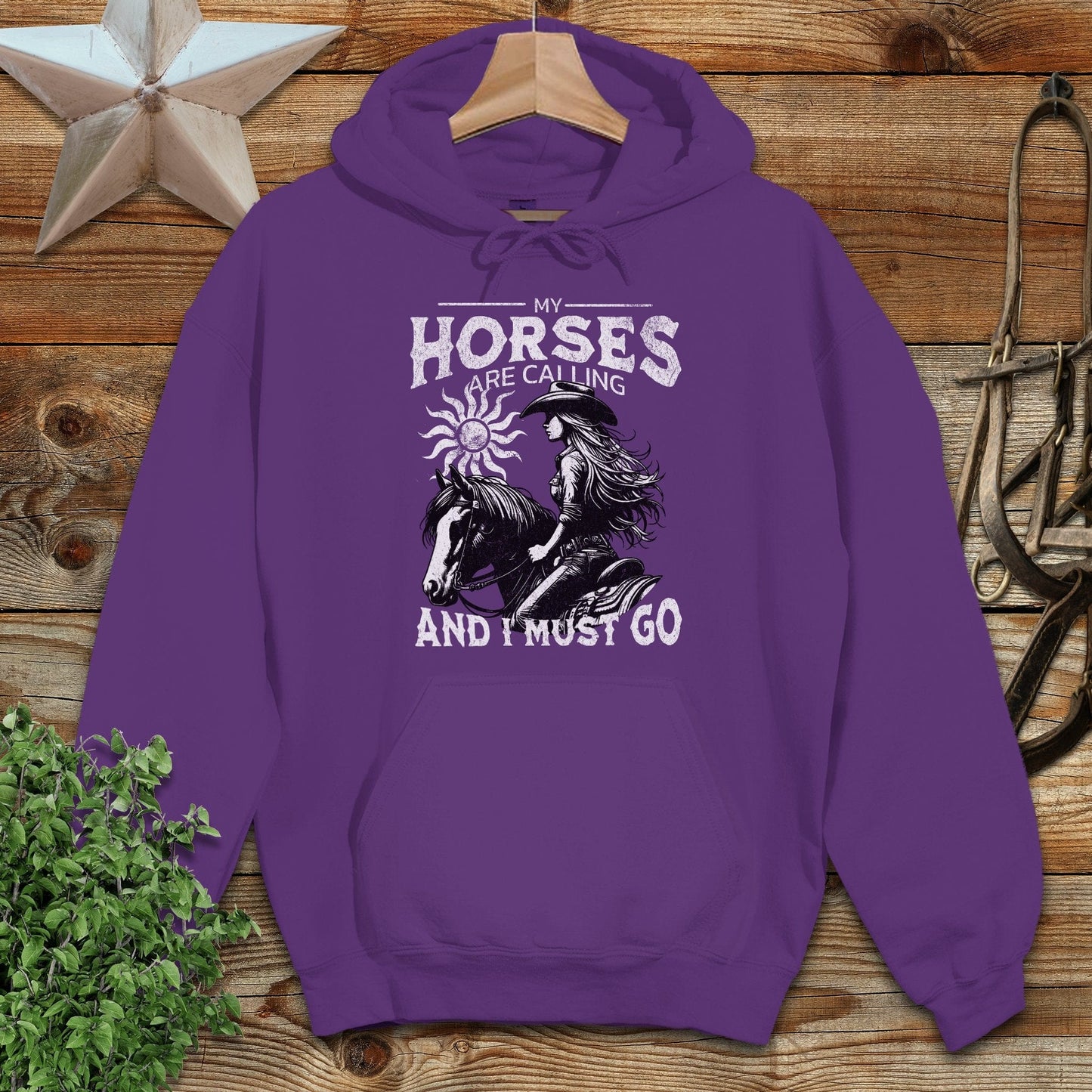 My Horses are Calling Hoodie