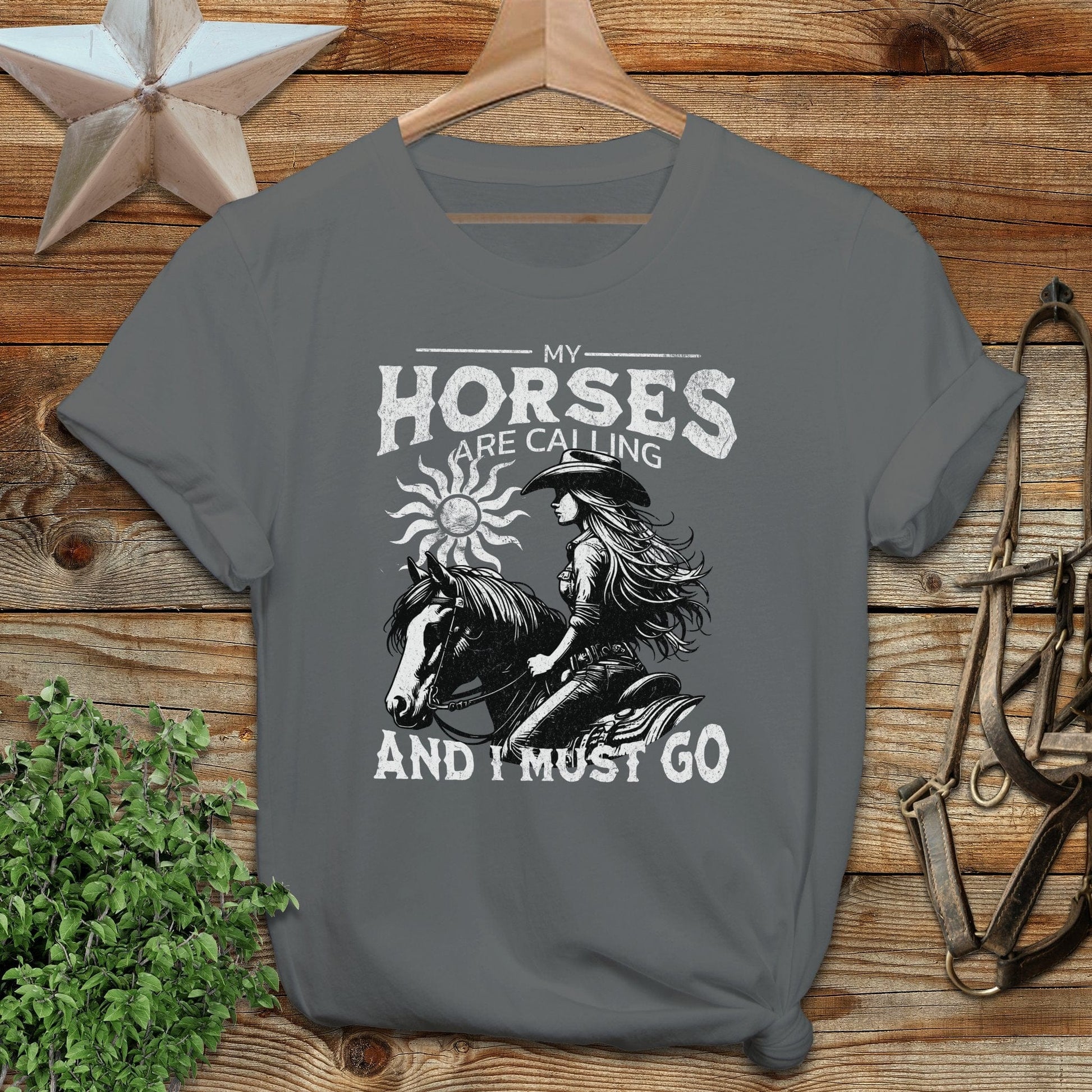 My Horses are Calling Softstyle Tee