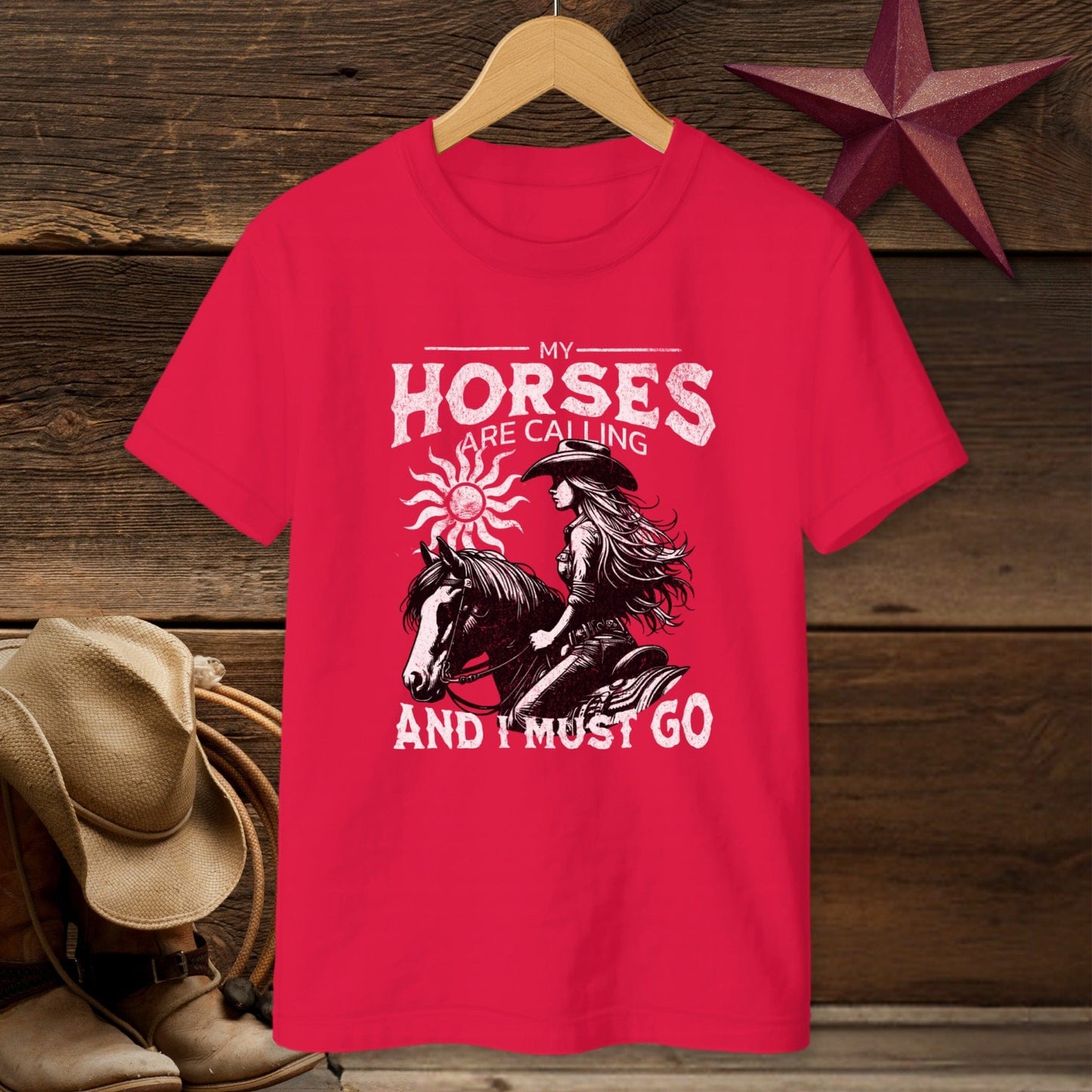 My Horses are Calling T-Shirt (Youth)
