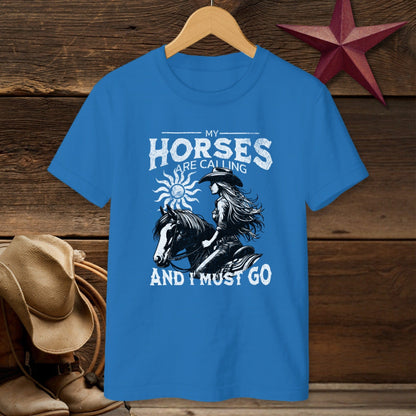 My Horses are Calling T-Shirt (Youth)