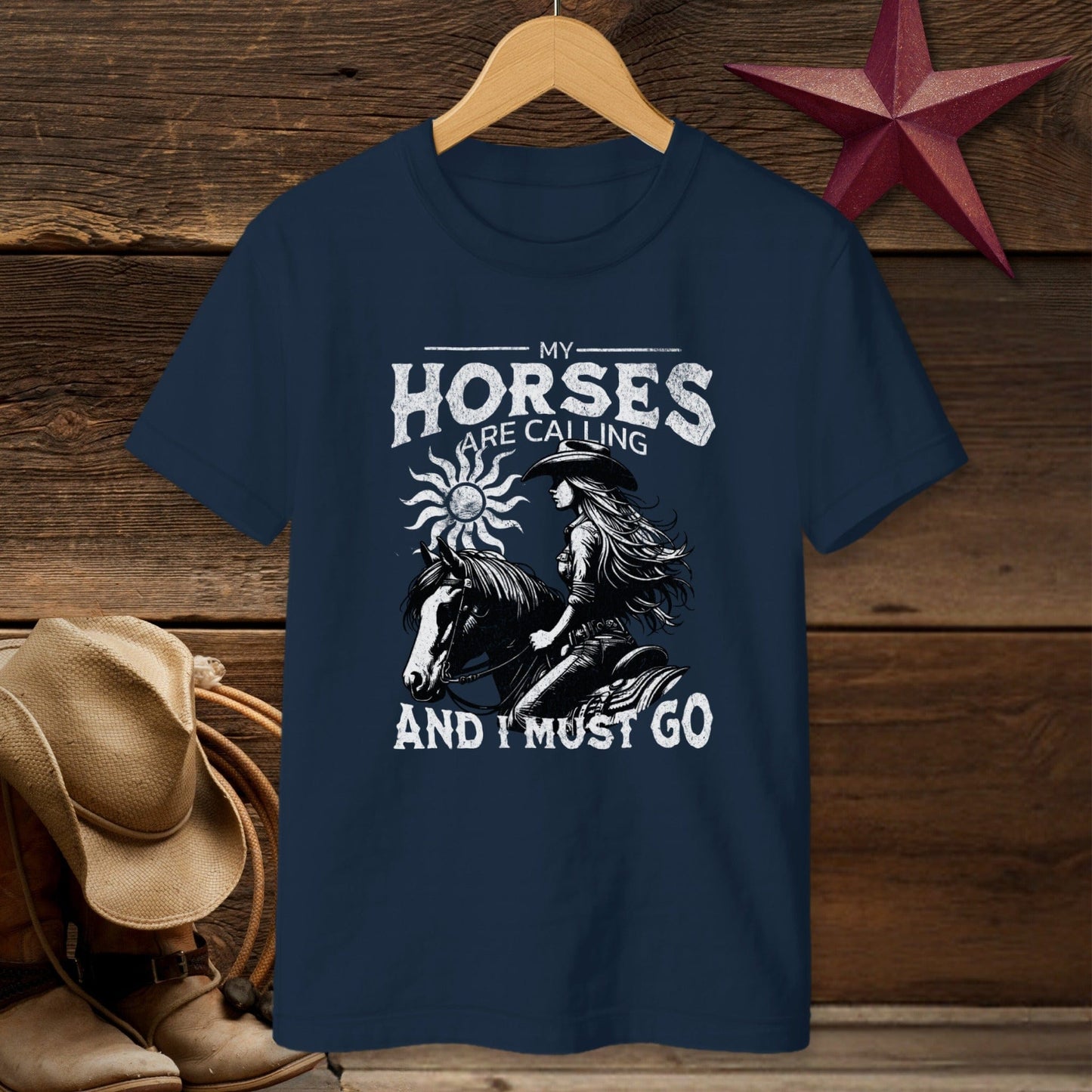 My Horses are Calling T-shirt (Youth)