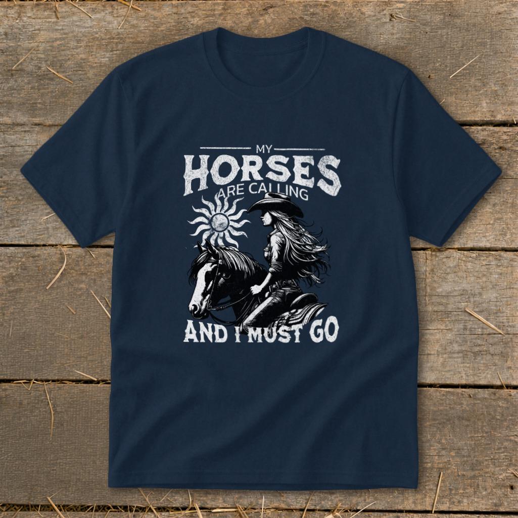 My Horses are Calling Youth Tee