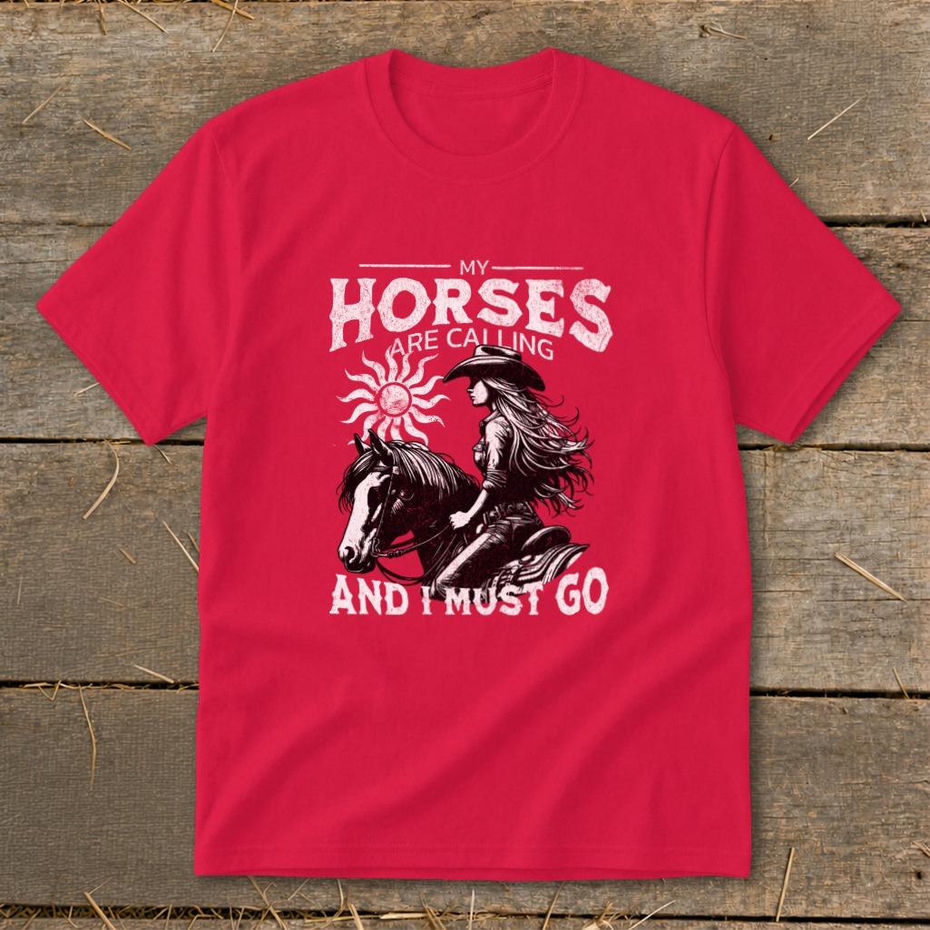 My Horses are Calling Youth Tee