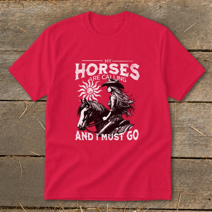 My Horses are Calling Youth Tee