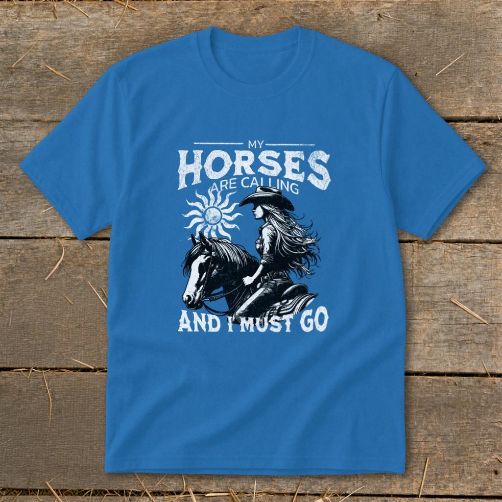 My Horses are Calling Youth Tee