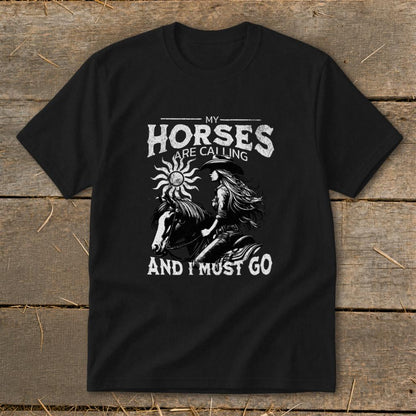 My Horses are Calling Youth Tee