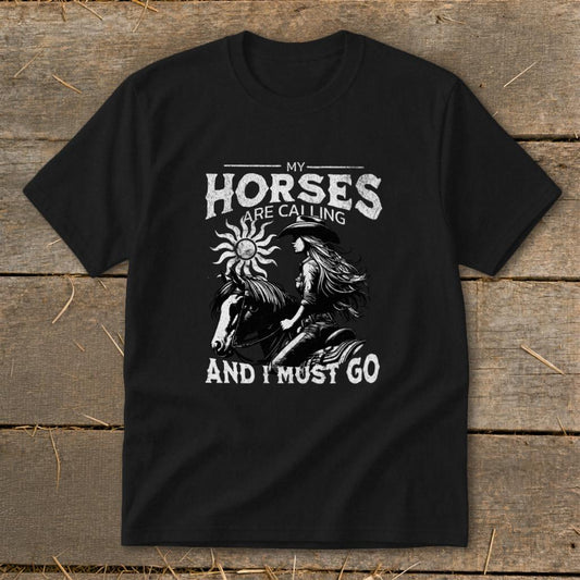 My Horses are Calling Youth Tee