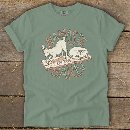 Namaste in the Barn Signature Tee