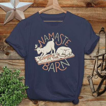 Namaste in the Barn Softstyle Tee