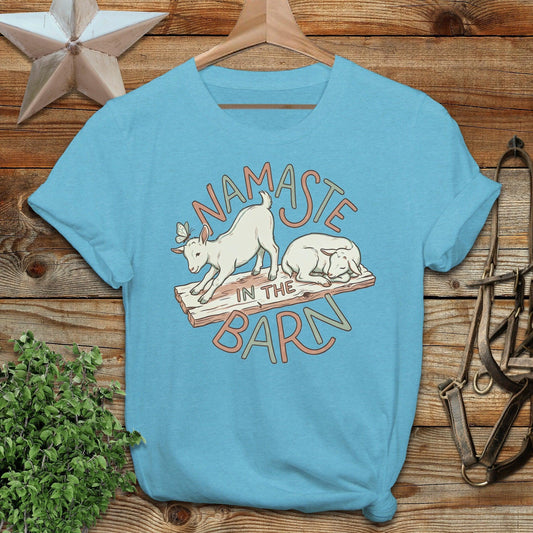 Namaste in the Barn Softstyle Tee