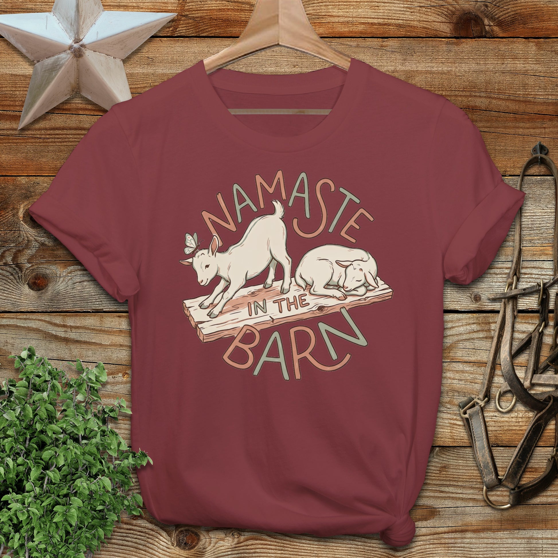 Namaste in the Barn T-Shirt