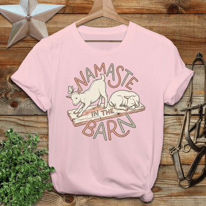 Namaste in the Barn T-Shirt