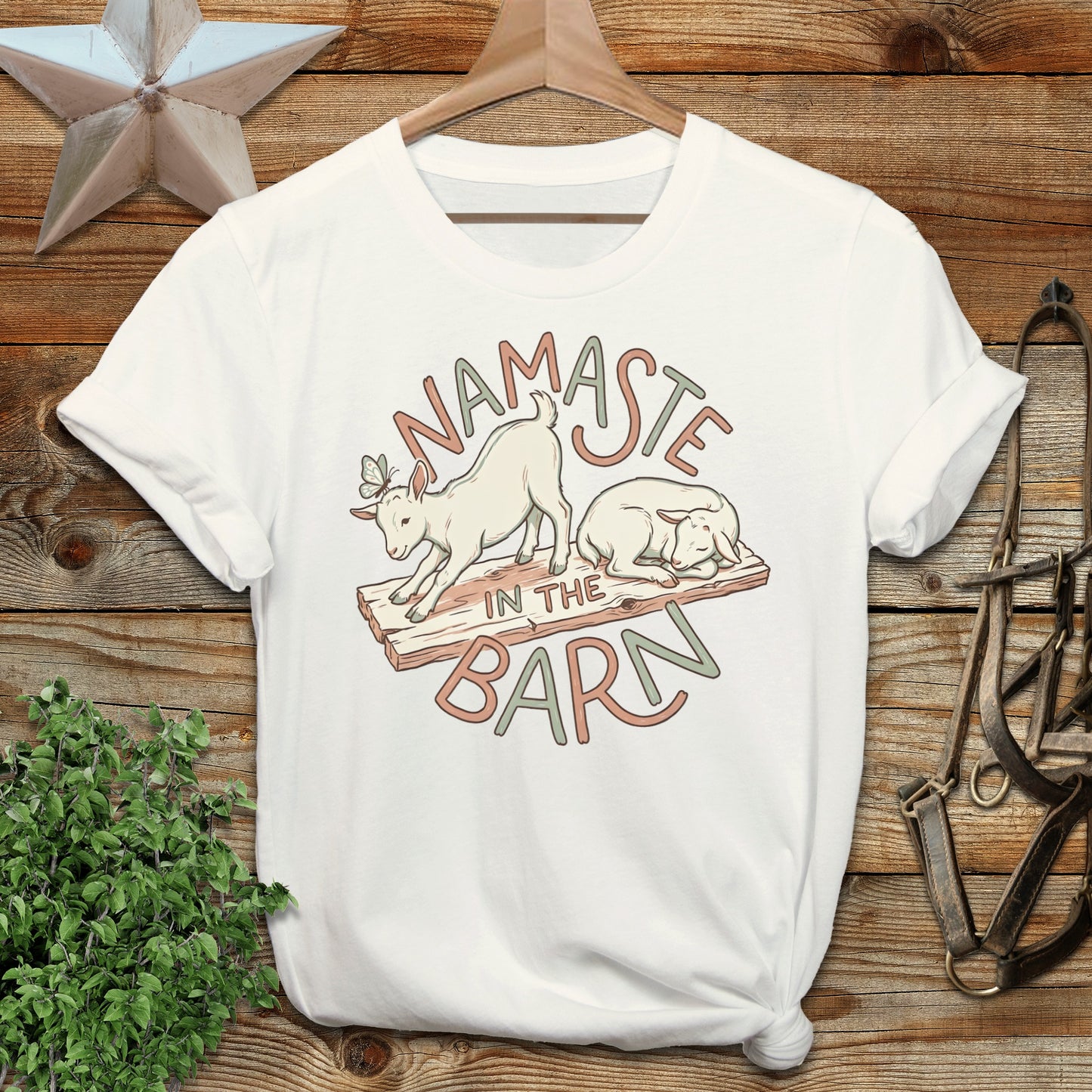 Namaste in the Barn T-Shirt