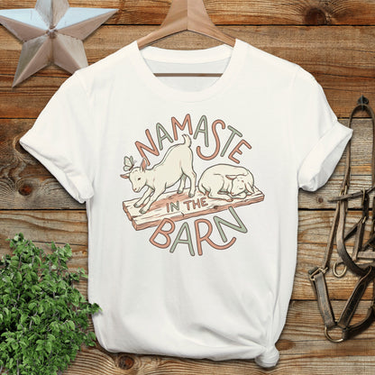 Namaste in the Barn T-Shirt