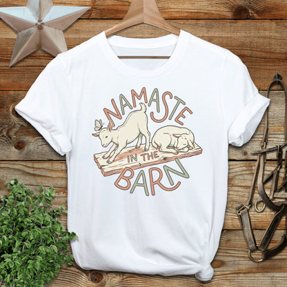 Namaste in the Barn T-Shirt