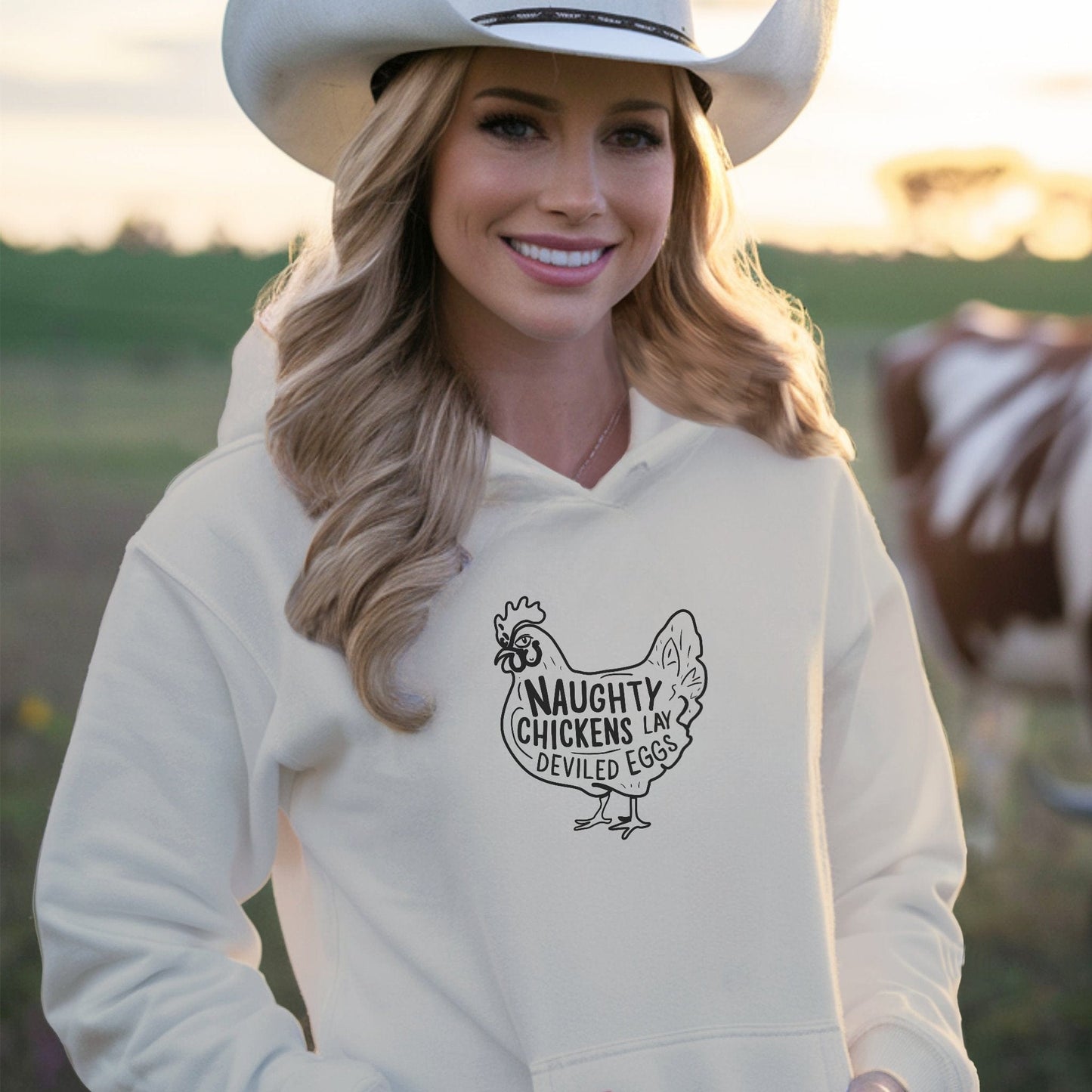 Naughty Chickens Hoodie