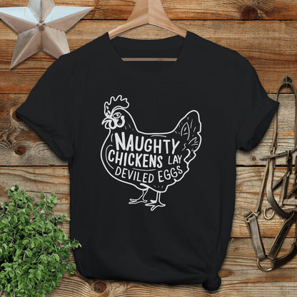 Naughty Chickens Softstyle Tee
