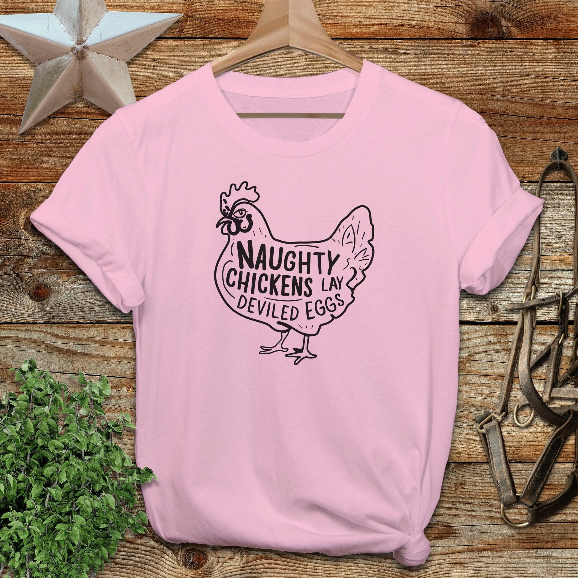Naughty Chickens Softstyle Tee