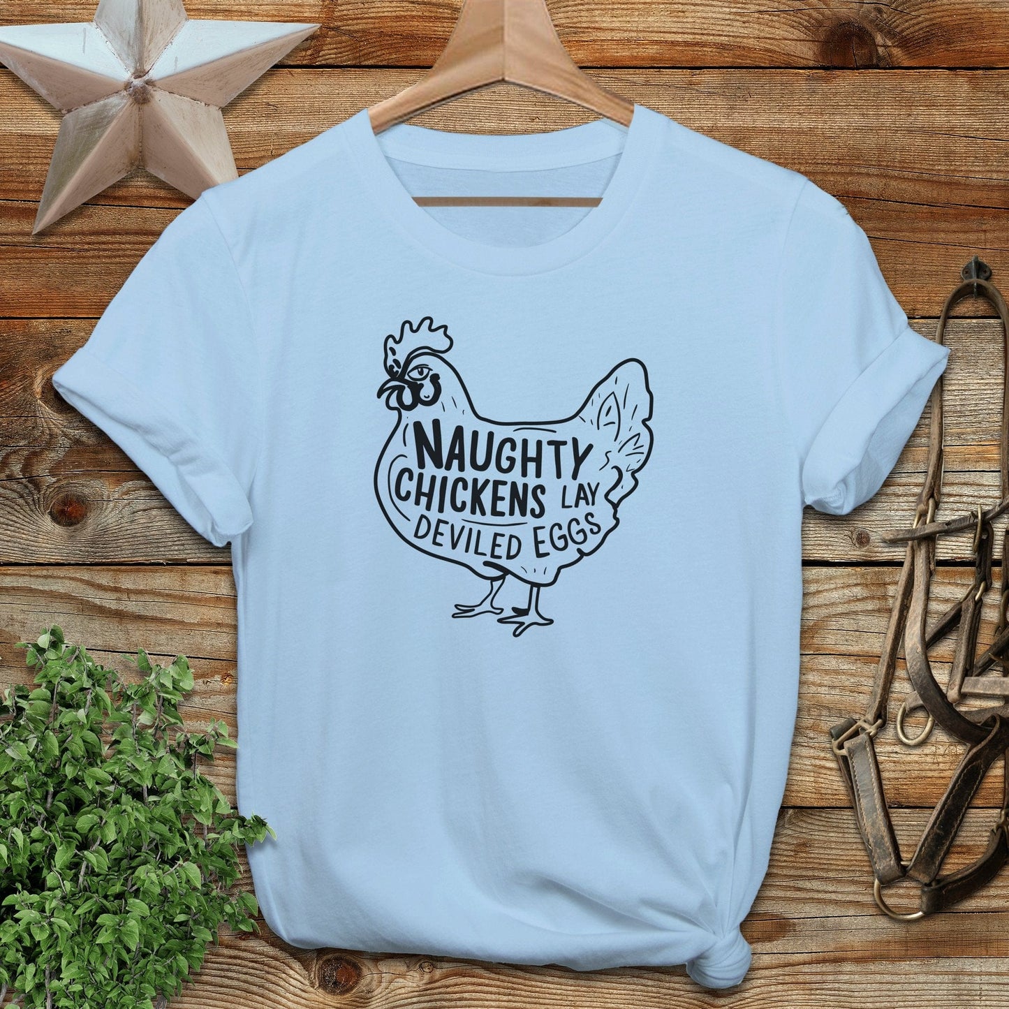 Naughty Chickens Softstyle Tee