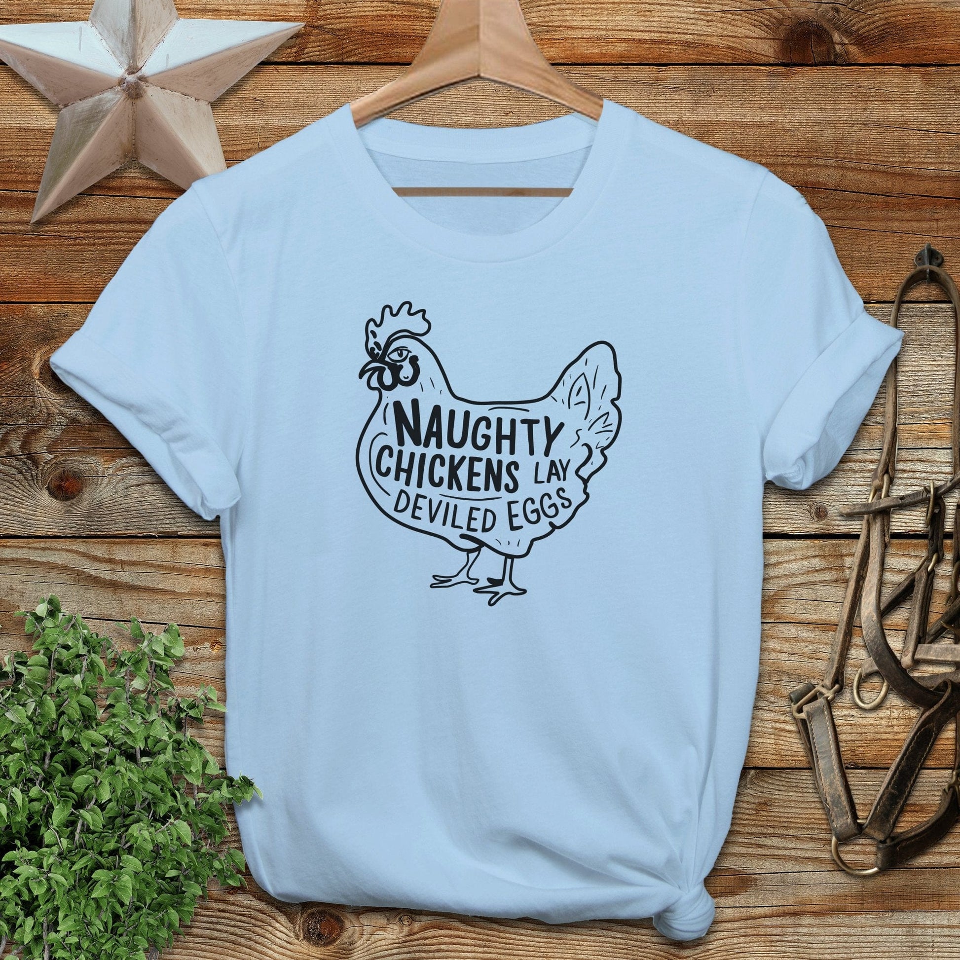 Naughty Chickens Softstyle Tee