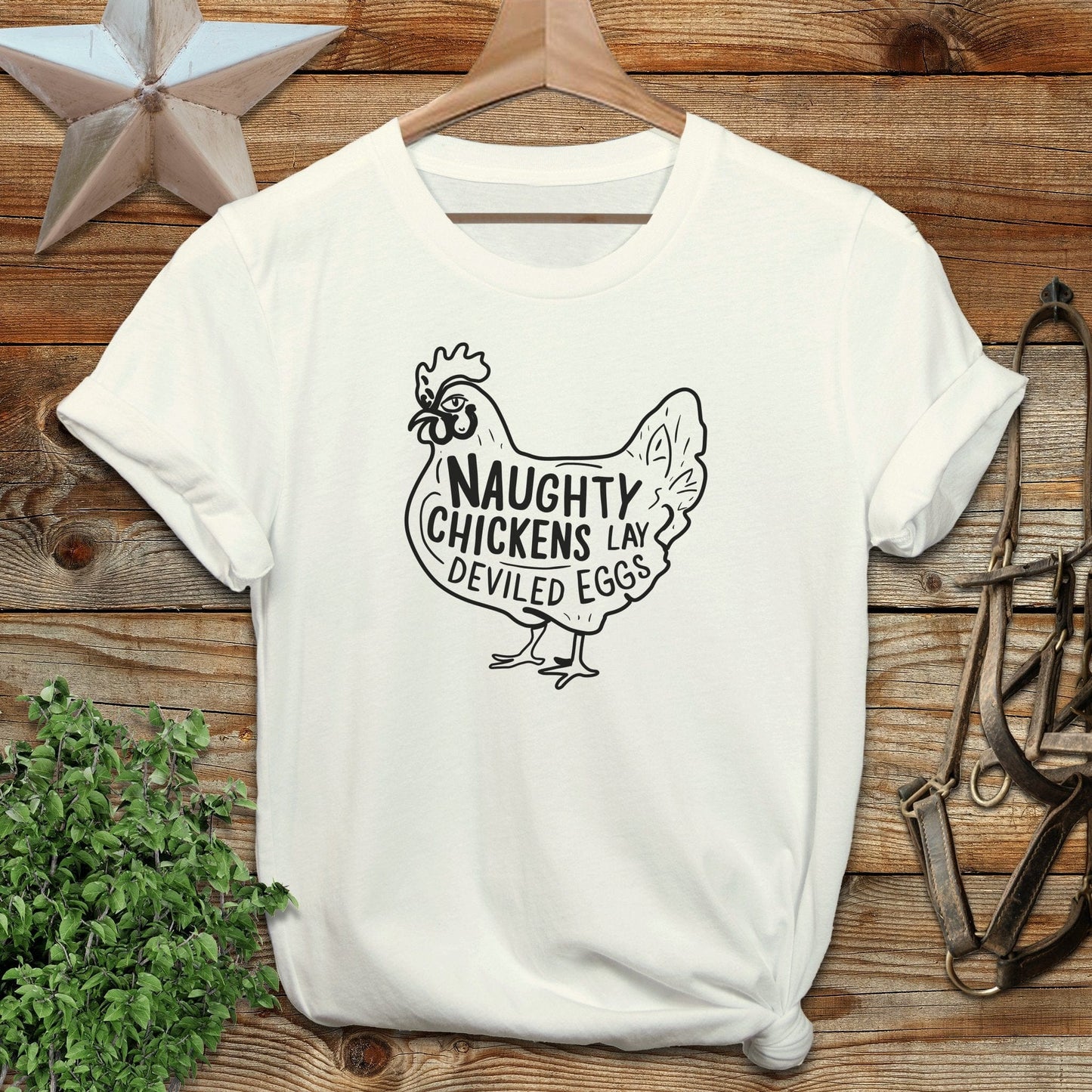 Naughty Chickens Softstyle Tee