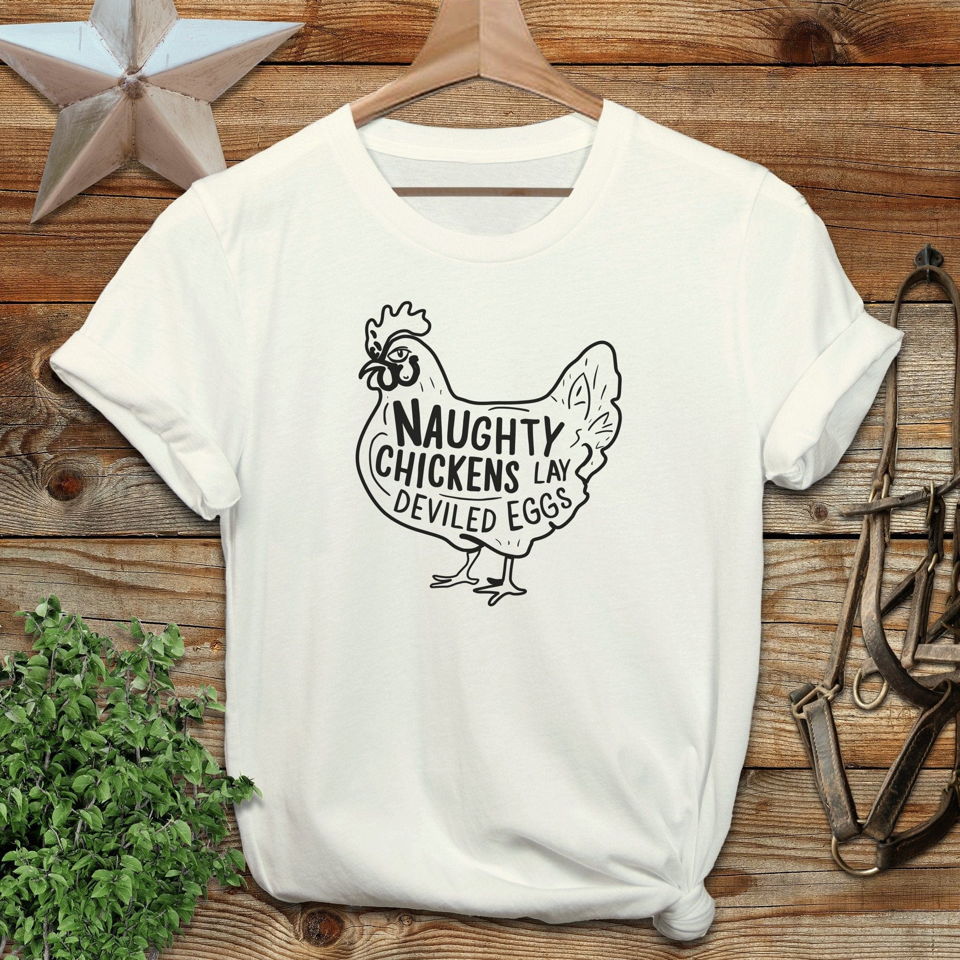 Naughty Chickens Softstyle Tee