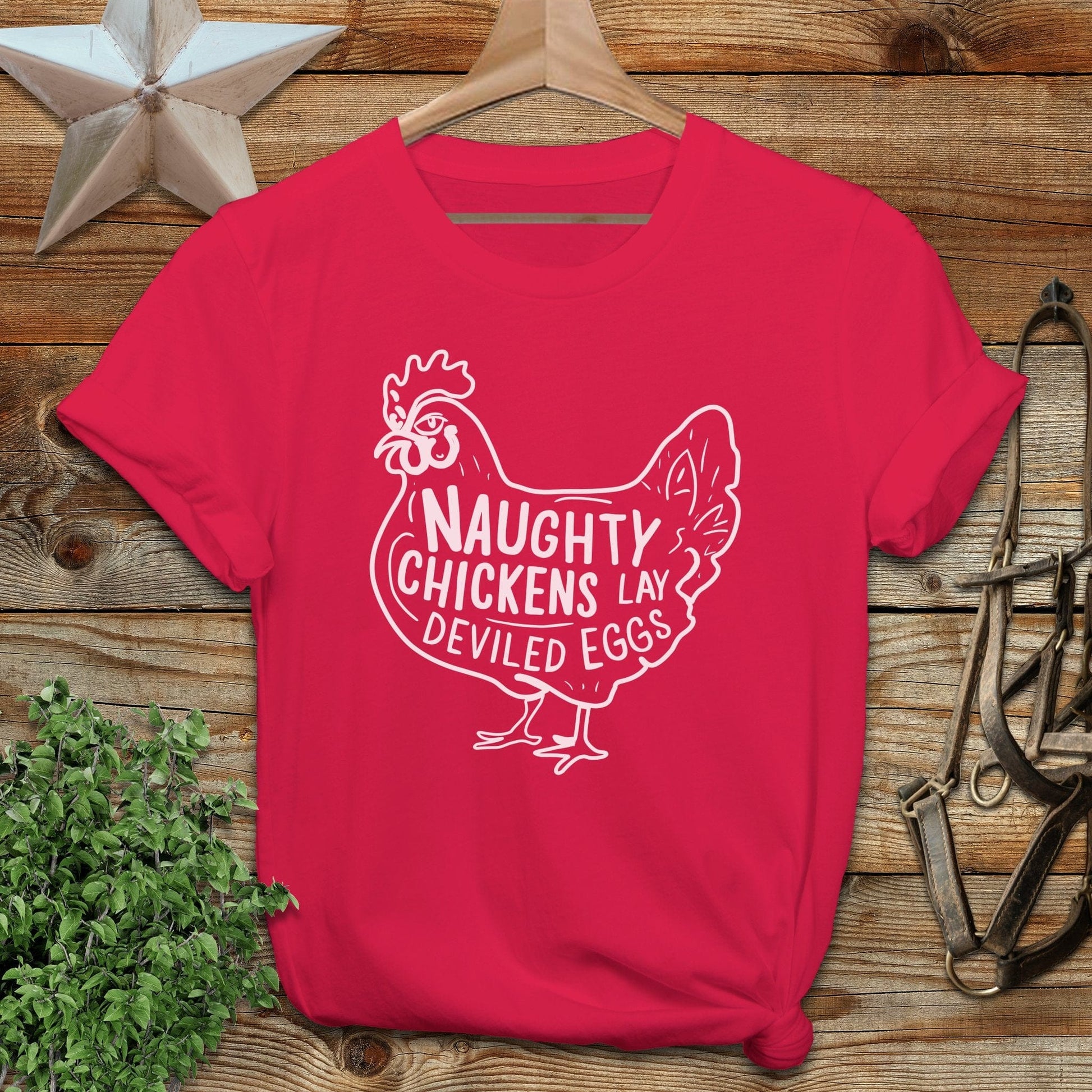 Naughty Chickens Softstyle Tee