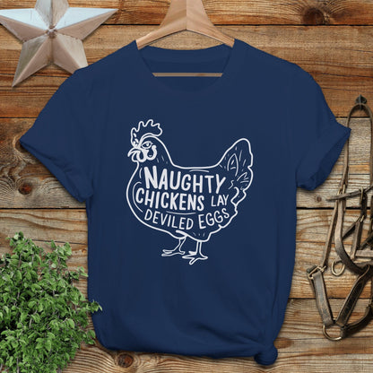 Naughty Chickens Softstyle Tee