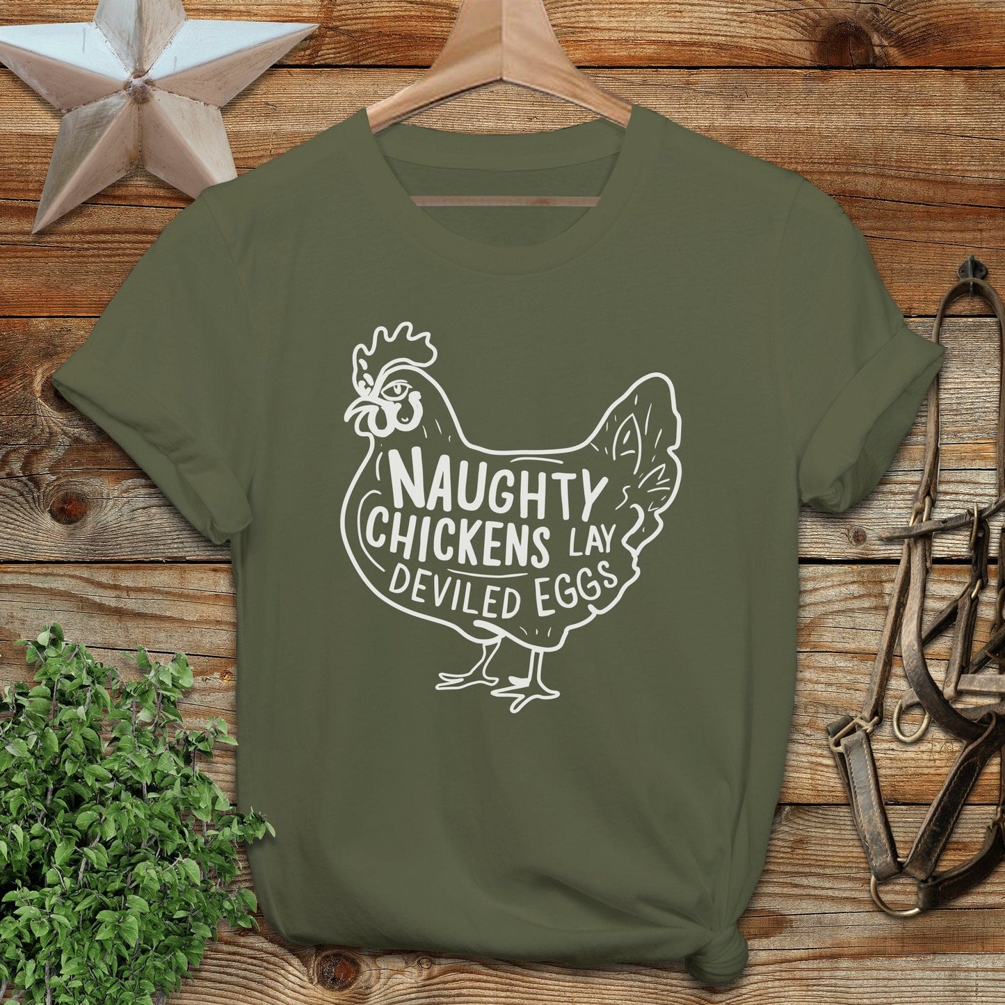 Naughty Chickens Softstyle Tee