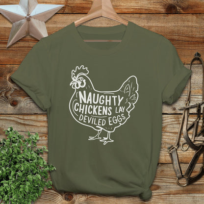 Naughty Chickens Softstyle Tee