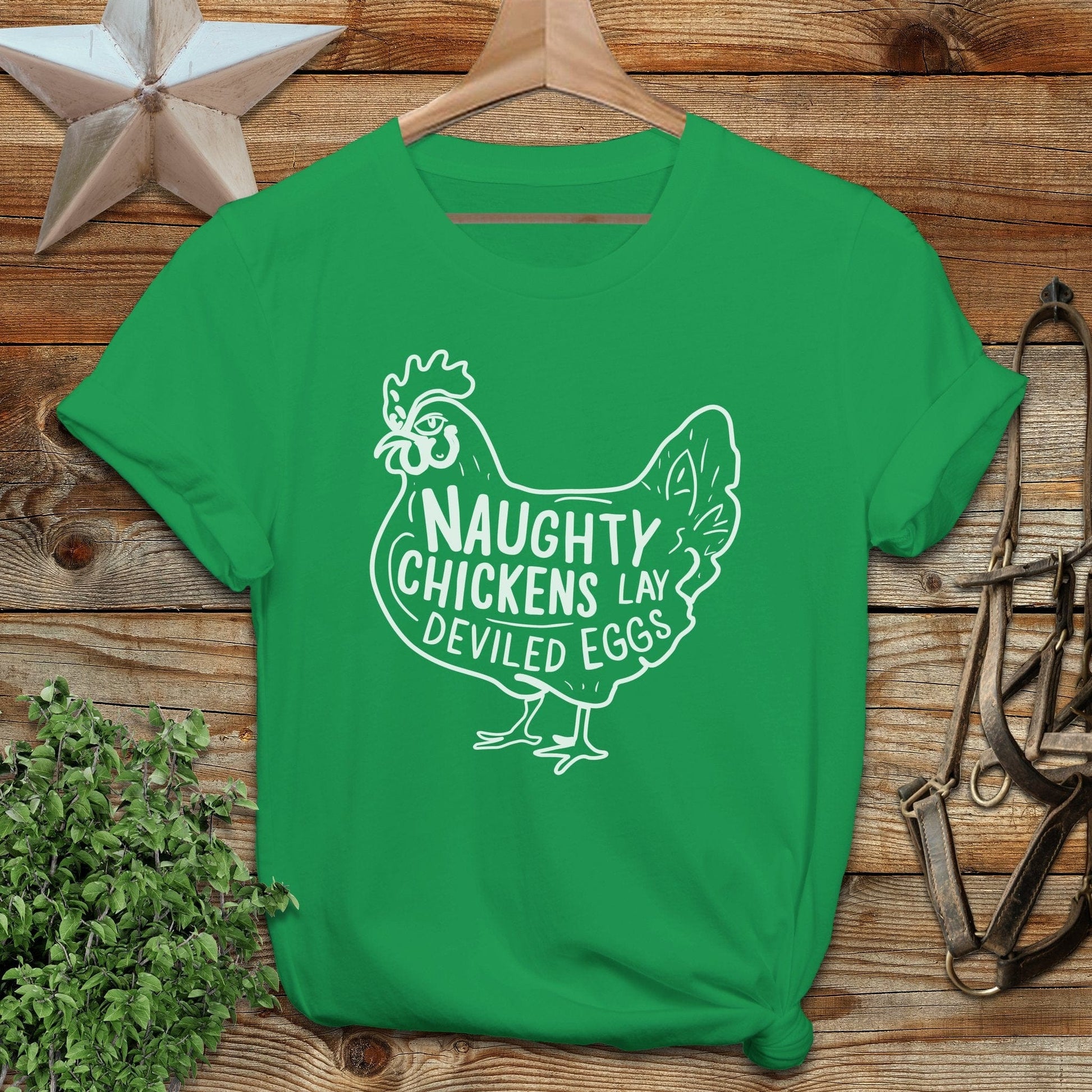Naughty Chickens Softstyle Tee