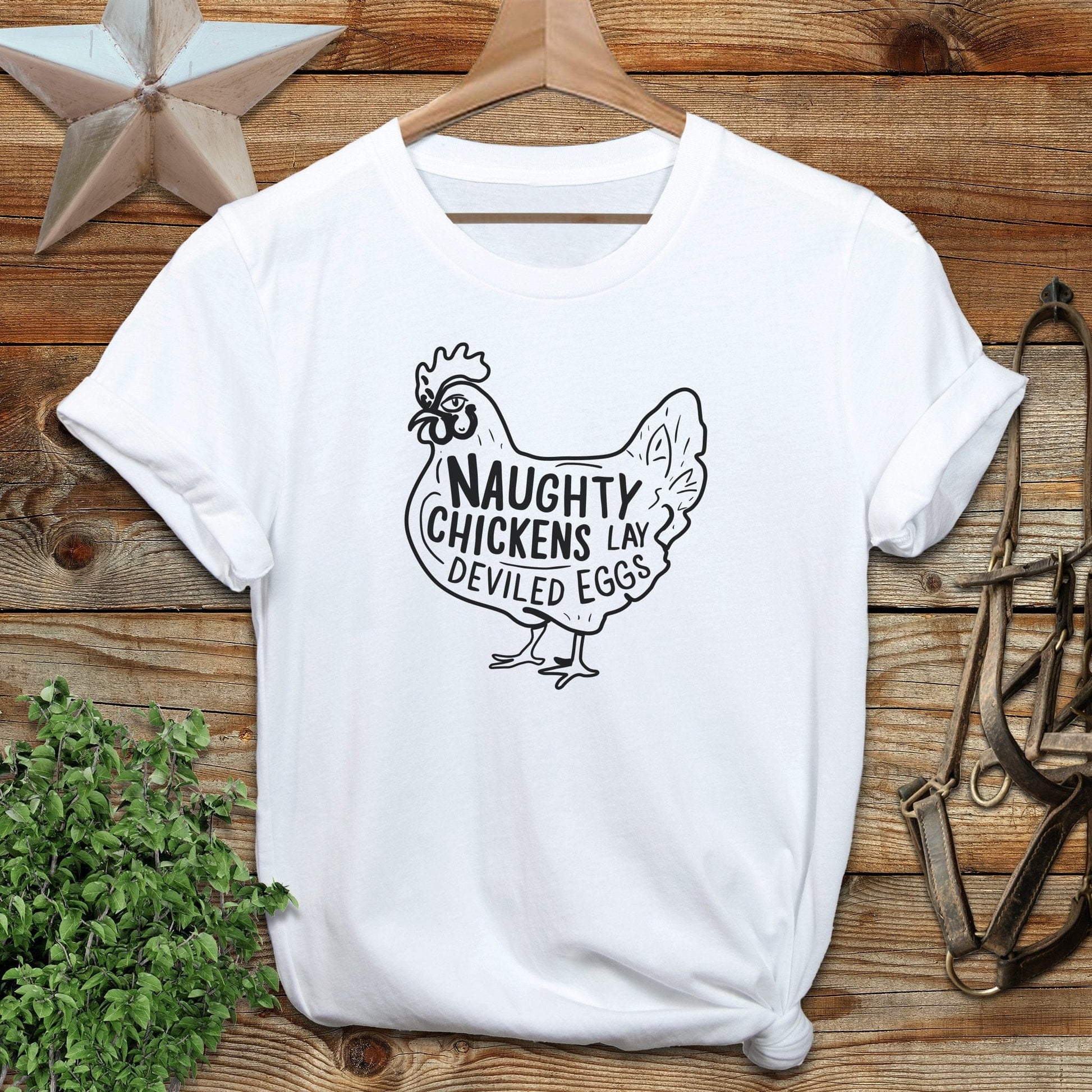 Naughty Chickens Softstyle Tee