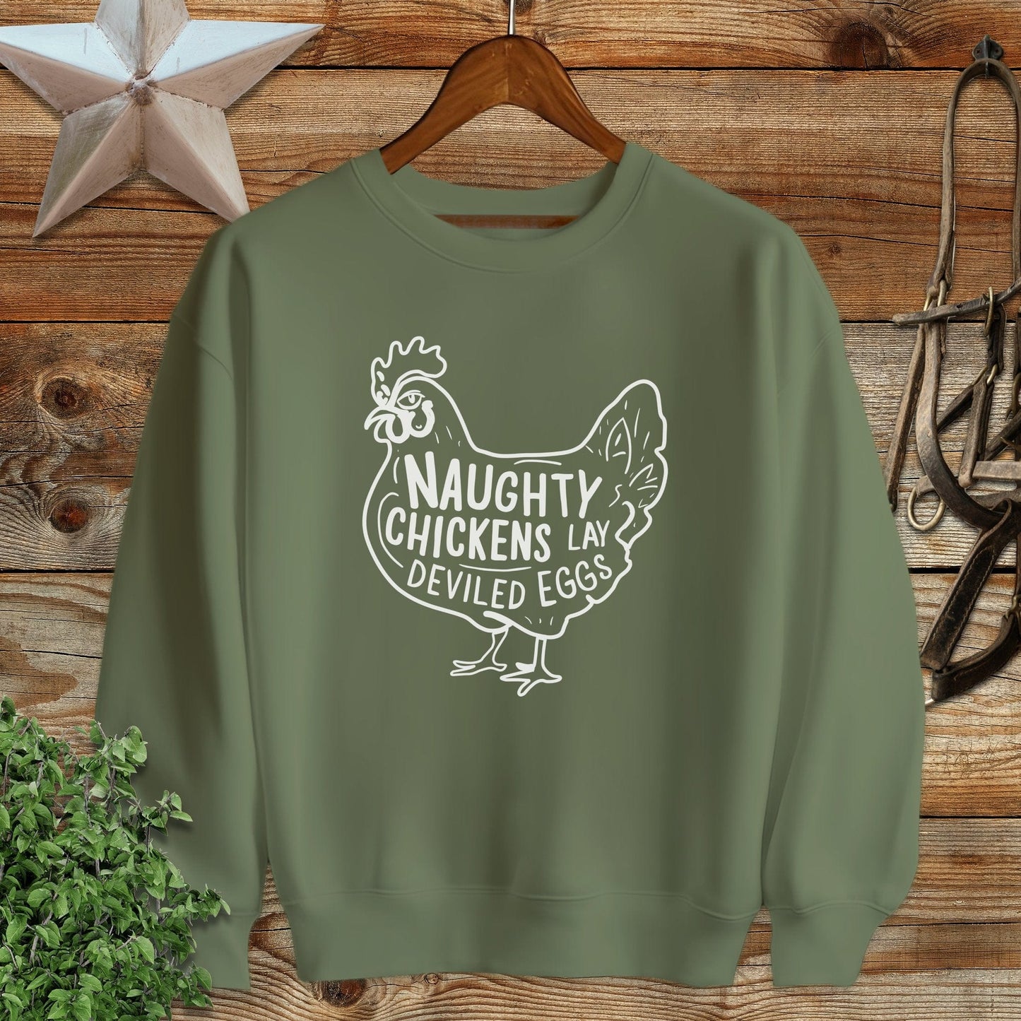 Naughty Chickens Sweatshirt