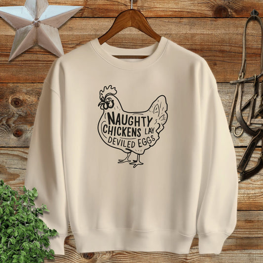 Naughty Chickens Sweatshirt