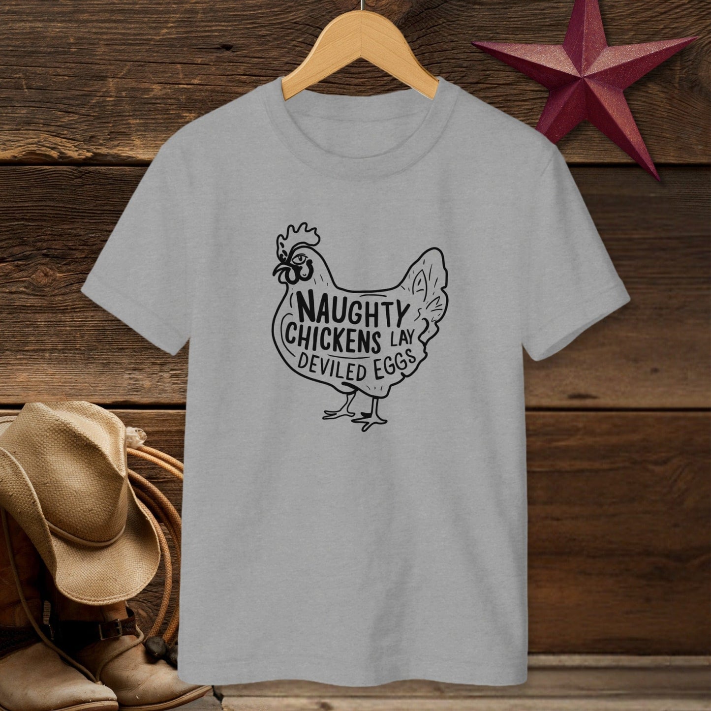 Naughty Chickens T-Shirt (Youth)