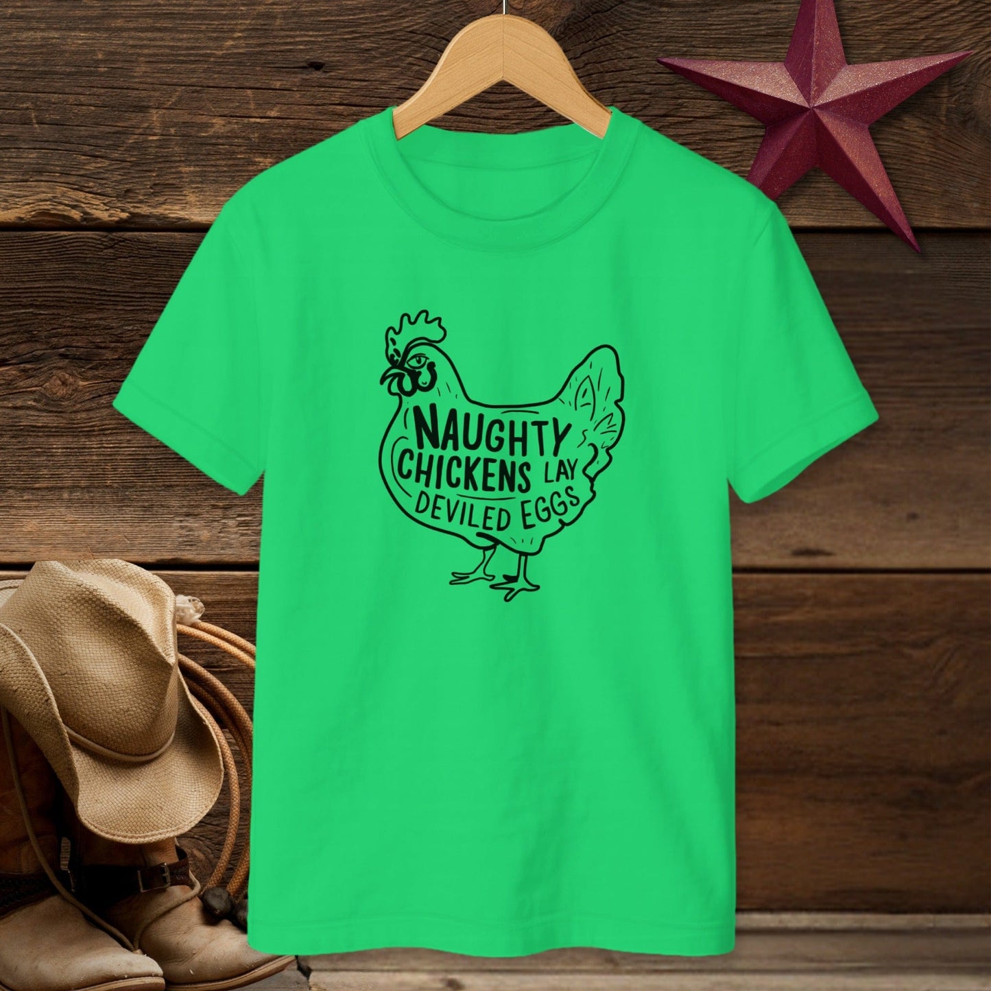 Naughty Chickens T-Shirt (Youth)