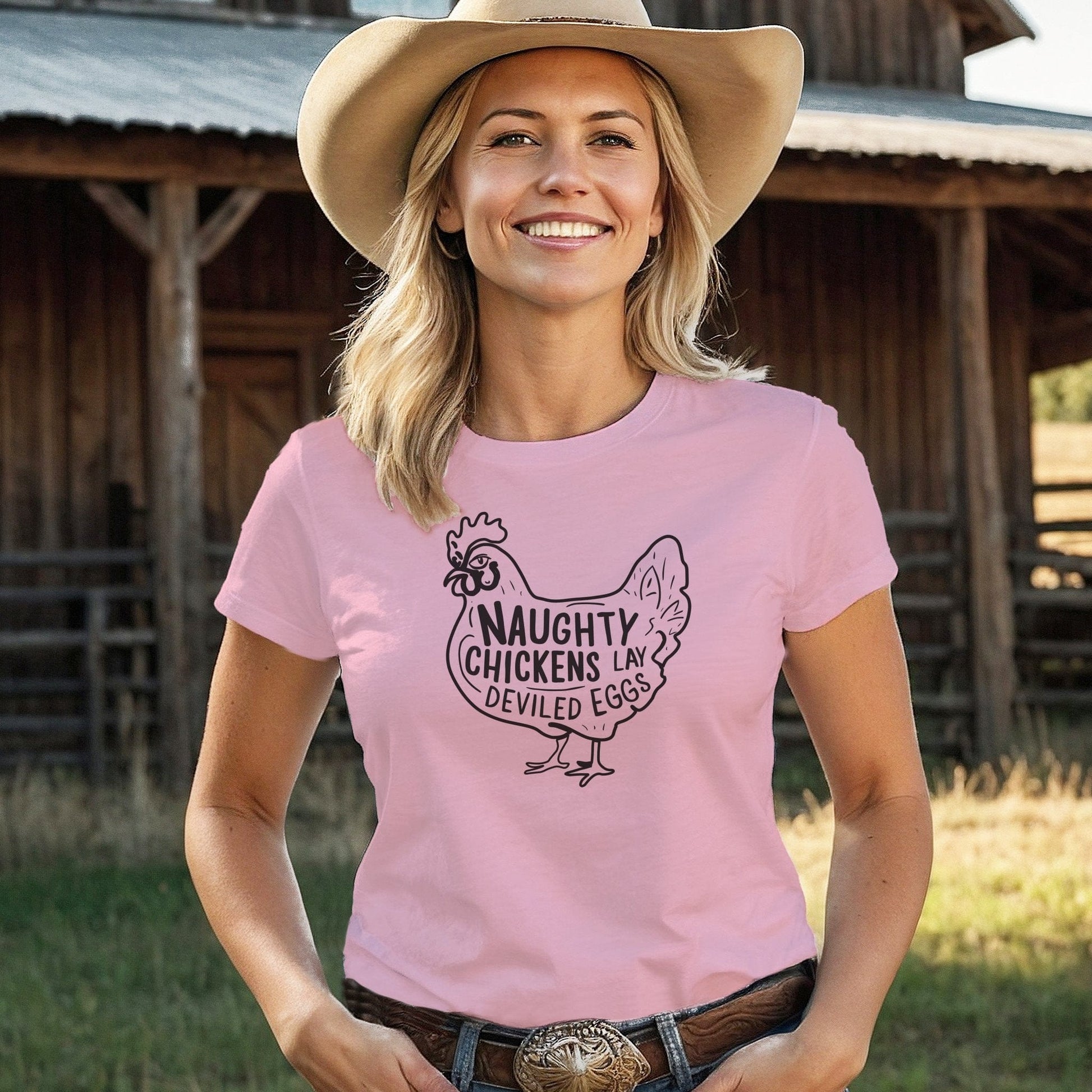 Naughty Chickens T-shirt