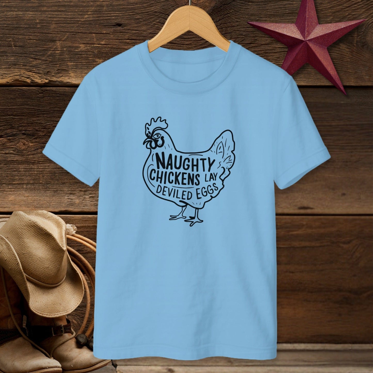 Naughty Chickens T-shirt (Youth)