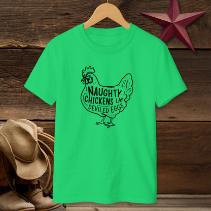 Naughty Chickens T-shirt (Youth)