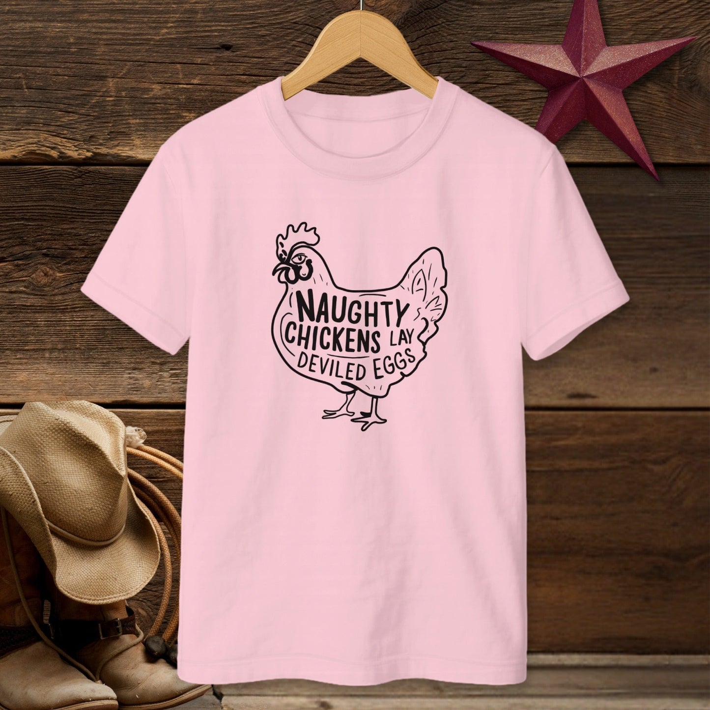 Naughty Chickens T-shirt (Youth)
