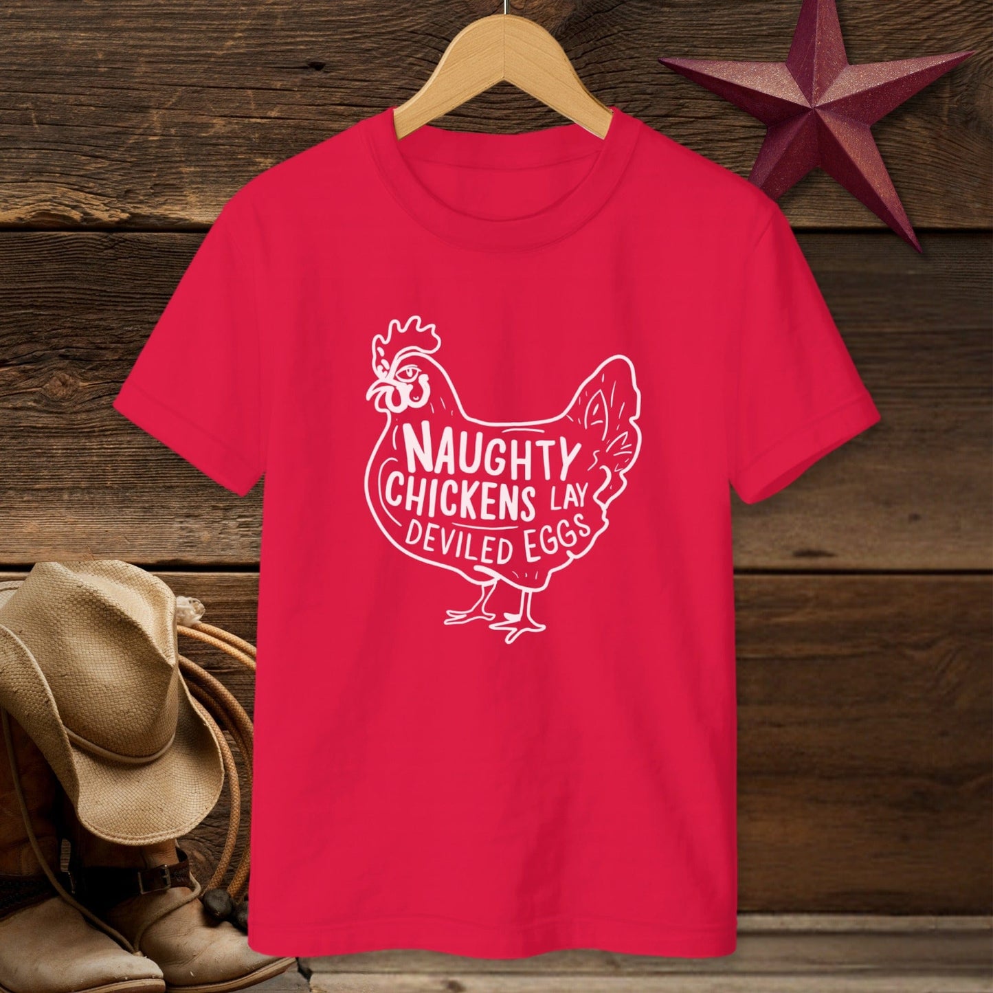 Naughty Chickens T-shirt (Youth)